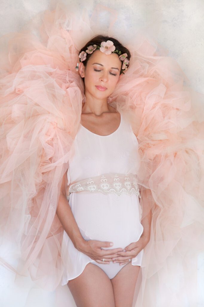 Maternity portrait Gessica, 8 months pregnant