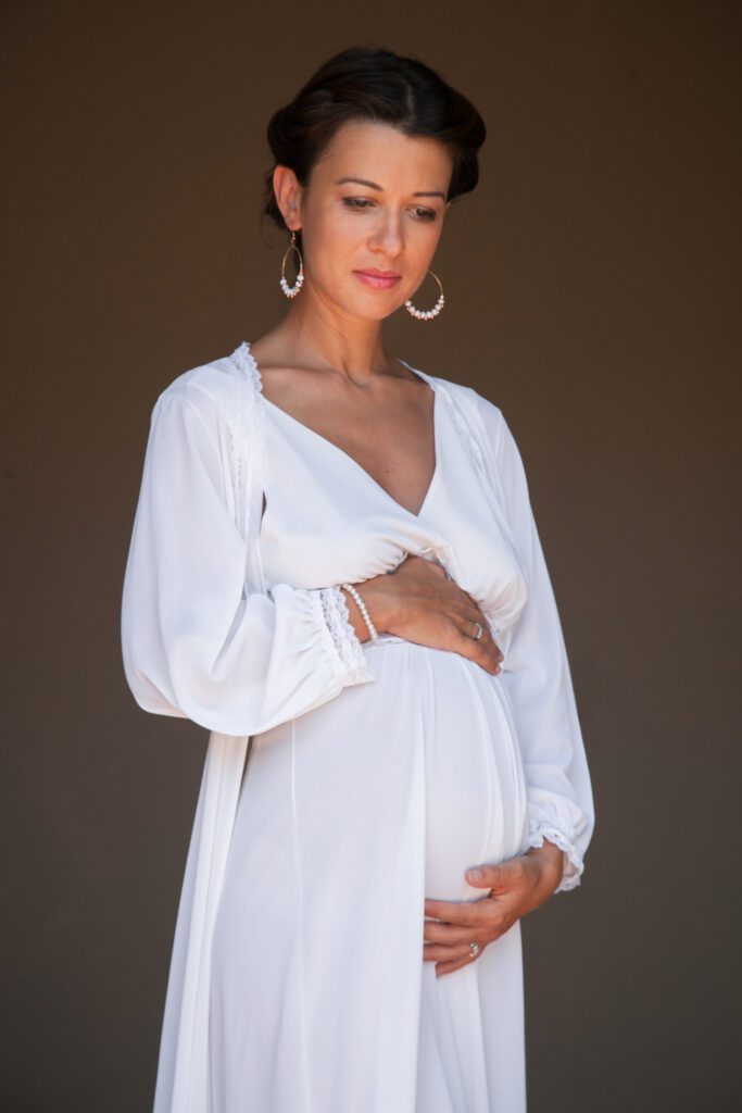 Maternity portrait Gessica, 8 months pregnant