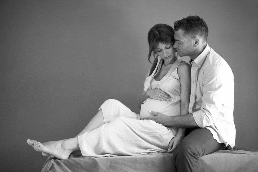 Maternity portrait Gessica, 8 months pregnant