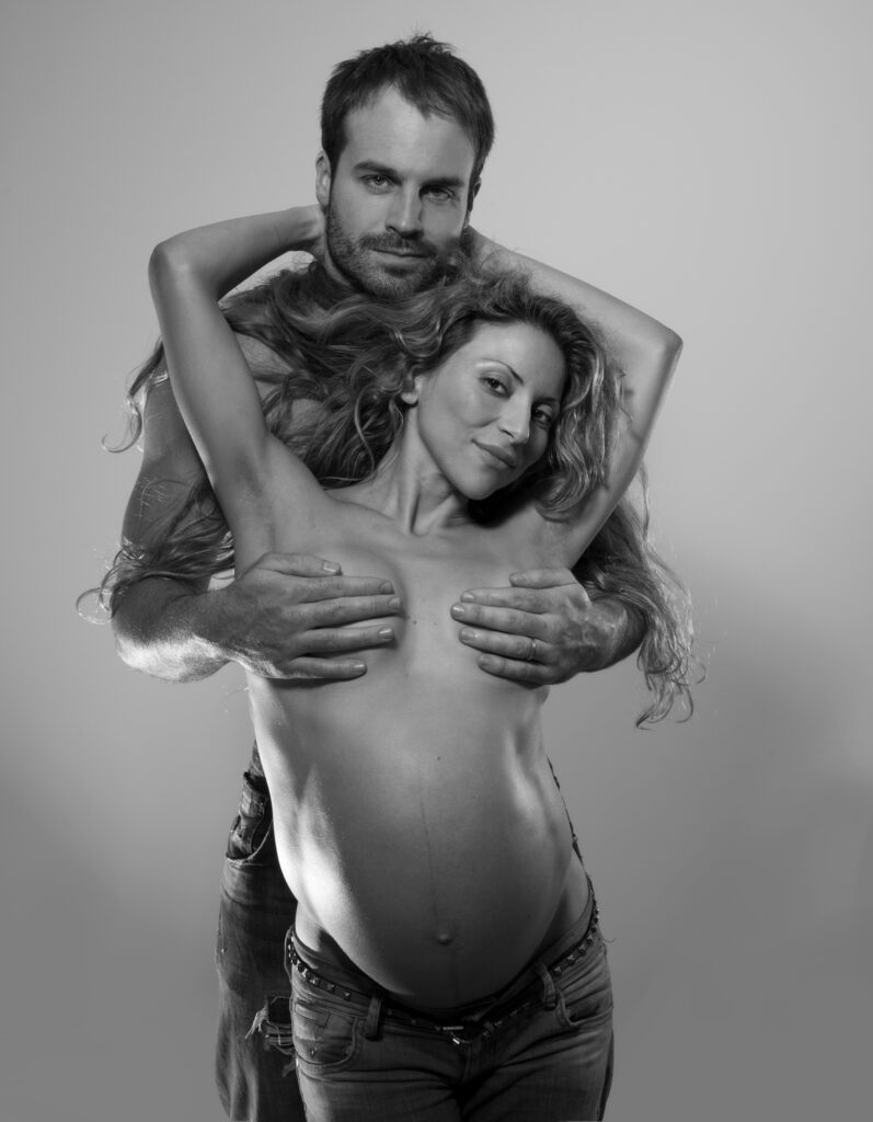 Maternity portrait Ida, 9 months